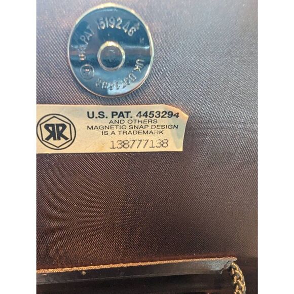 La Ragale Handbag Cocktail Purse Vintage Women's Small Snap Closure Crossbody - Picture 8 of 8